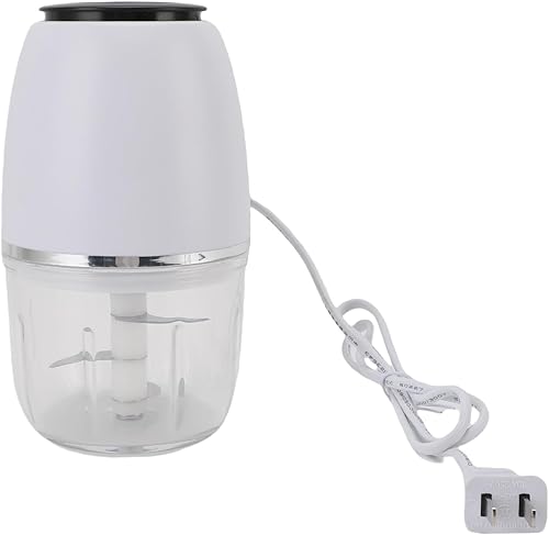 Miniatura 7 de Picadora eléctrica de ajo, procesador de alimentos portátil de 10.1 fl oz, licuadora de verduras, mini picadora de alimentos para nueces, chile,