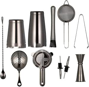 XLY Shaker Set, Cocktail Mixer Set in Acciaio Inox Professionale Set