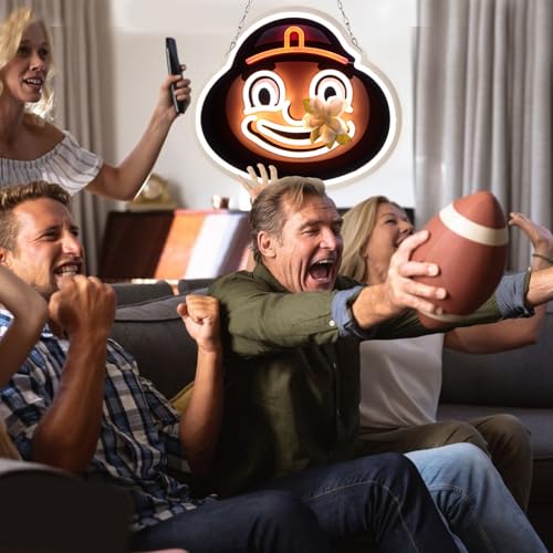 Image of Pugna Mascot Merch Neon Signs for Wall Decor University Mascot Neon Lights for Bedroom Led Signs Suitable for Dormitory Man Cave Christmas Gift
