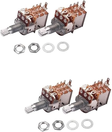 VICASKY 4 Pcs B1m Audio Potentiometers Amplifier A1 Guitar