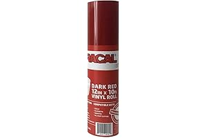 Red Oracle 651 Vinyl Roll: 12.125" x 10ft