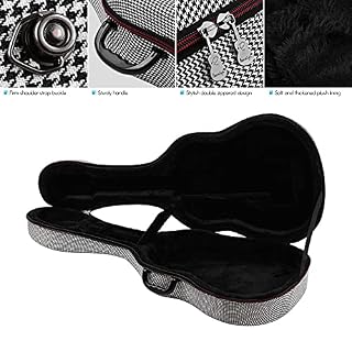 WGOEODI Housse de Transport pour Guitare Acoustique de 41 Pouces, avec bandoulières, étui de Transport Rigide et léger… - Les Beatles, Paul McCartney, John Lennon, RIngo Starr, George Harrison WGOEODI Housse de Transport pour Guitare Acoustique de 41 Pouces, avec bandoulières, étui de Transport Rigide et léger… – Image 5