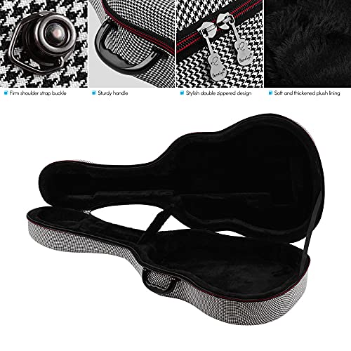 WGOEODI Housse de Transport pour Guitare Acoustique de 41 Pouces, avec bandoulières, étui de Transport Rigide et léger… - Les Beatles, Paul McCartney, John Lennon, RIngo Starr, George Harrison WGOEODI Housse de Transport pour Guitare Acoustique de 41 Pouces, avec bandoulières, étui de Transport Rigide et léger… – Image 6