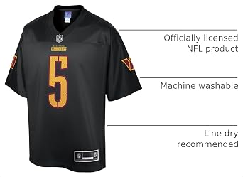 Men's Jayden Daniels Black Washington Commanders Pro Line Jersey