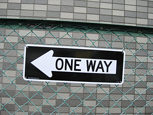 Amazon | アメリカンサインボード/両面看板（ONE WAY/一方通行 