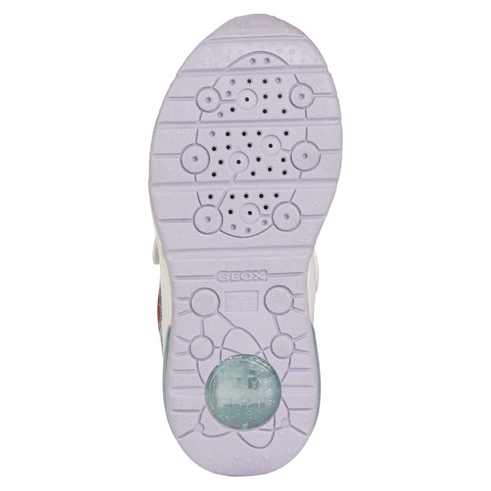 Geox J Spaceclub Girl B, Sneakers para Niña