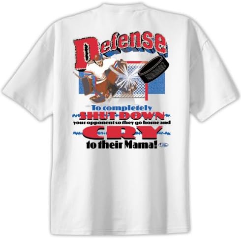 Defense Hockey Short Sleeve T-Shirt-AD-Lg