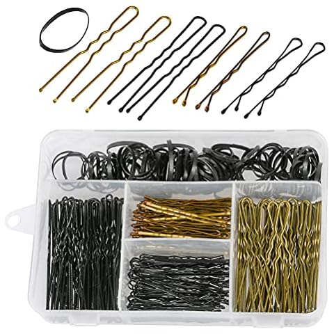 300 Pcs Bobby Pins & Hair Bands Set Cover