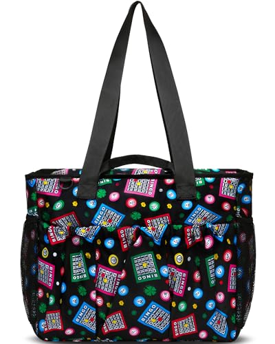 Sac de bingo à poches pour organiser vos daubers et accessoires de loto facilement