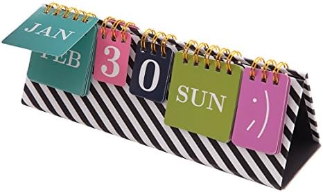 See Jane Work Perpetual Desk Calendar with Low-Tech Status Update