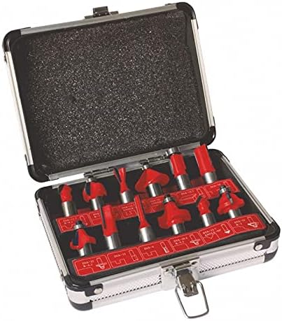 DART DASET1/2 Router Cutters, Silver