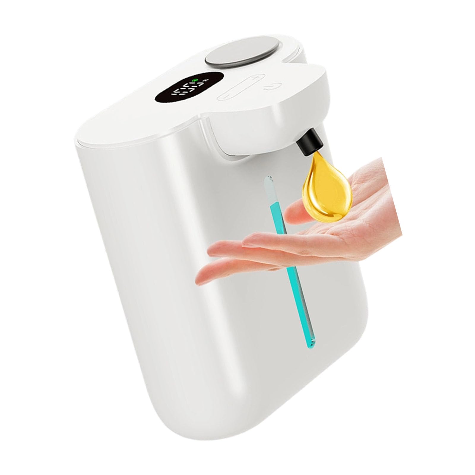 Automatic Hand Soap Dispenser Contactless Washer Wall Mounted Soap Dispenser for Home Restaurant Easy to Use Automatic Induction Foam Washer Modern Bathroom Accessory