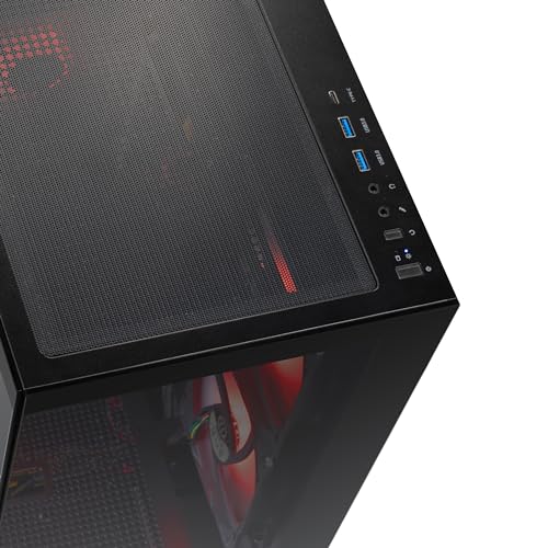 Image of Thermaltake LCGS Vista i460 Gaming Desktop (Intel Core i5-14400F, ToughRam 16GB DDR5 5600MT /s RGB Memory, NVIDIA GeForce RTX 4060, 1TB NVMe M.2, WiFi, Windows 11) V27B-B760-460-LCS