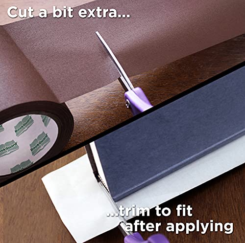 Bookguard 4 Inch Premium Bookbinding Repair Cloth Tape, 15 Yard Roll, Brown #TOP2