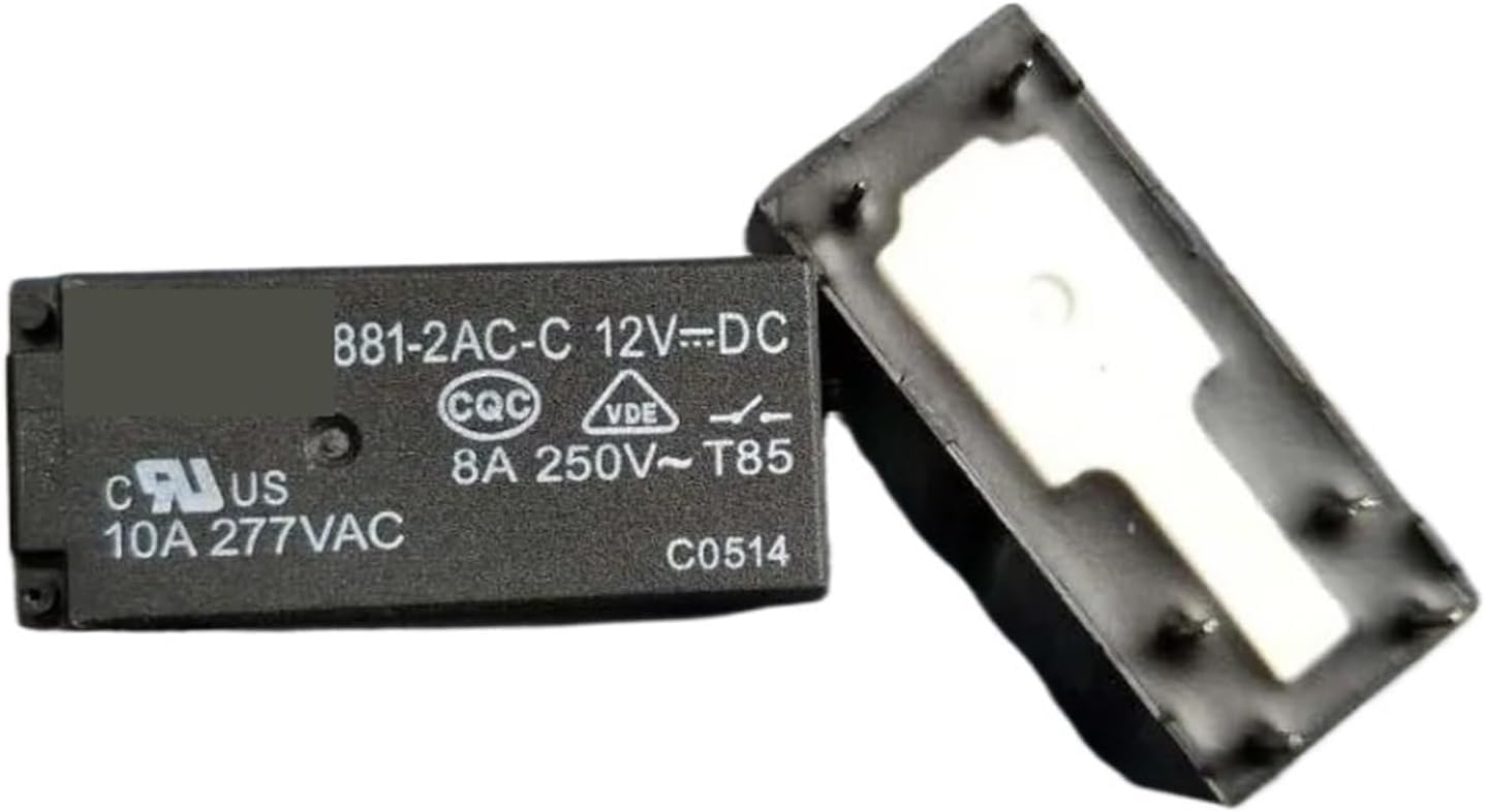 Relé 881-2CC-S-5VDC interruptor magnético 8A 250VAC para automatización