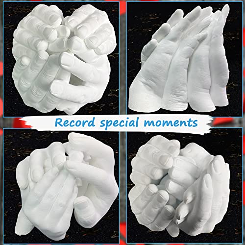 Hand Casting Kit Family Size & Hand Mold Kit Family, Wedding, Friends, Couples, Anniversary And Holiday Activities, Hand Molding Kit For Family By Godora (Cast Up To 6 Hands) #TOP1