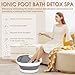 Foldable Ionic Foot Bath Soak Tub, Suitable for All Ionic Foot Bath Detox Machines, Ionic Foot Soaking Tub with Massage Acupoints, Suitable for Pedicure Foot Spa Relaxation for Women and Men