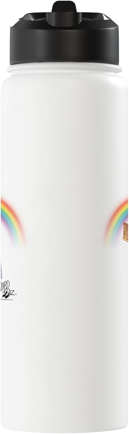 The Wizard of Oz Over the Rainbow Stainless Steel Insulated Water Bottle