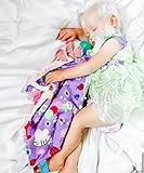 The Learning Lovey Lovey Sensory Tag Toy Garden Flowers Butterflies Blanket