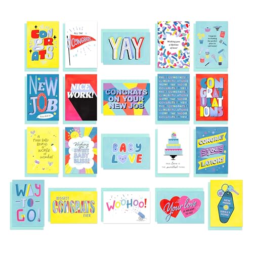 Cartes de félicitations American Greetings avec enveloppes et sceaux élégants