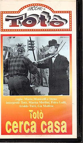  VHS Totò carca casa di Mario Monicelli con Marisa Merlini, Lia Molfese