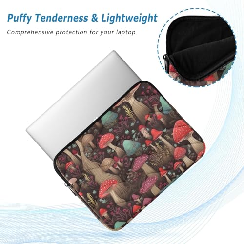 Funda para portátil 13-14 pulgadas impermeable diseño hongos miniatura 5