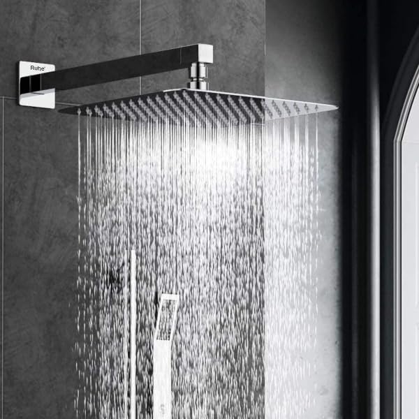 Mist Bath Bathroom Shower | 6X6 Inches Rain Shower Head For