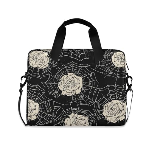 Maletín para laptop FOLIOSA tejido poliéster negro miniatura 1