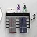GOHHK Porte-Serviettes éLectrique Chauffant 60w Mural Chauffant Support Rangement pour PoinçOn Gratuit Taille: 58x40x10cm