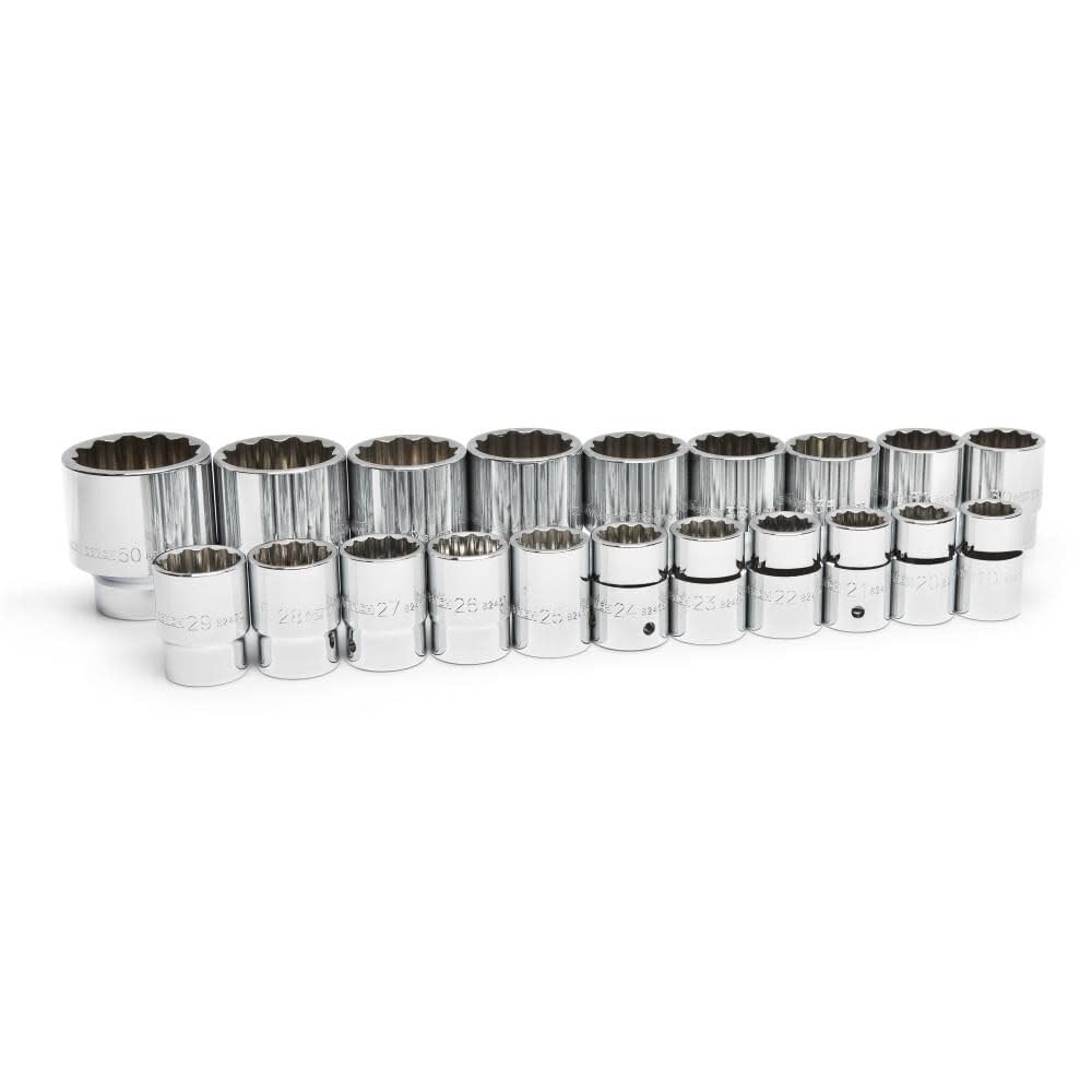 GEARWRENCH 80845 coffret de douilles 3/4DR 20 pièces 12PT SKT SET MM pour mécanique lourde