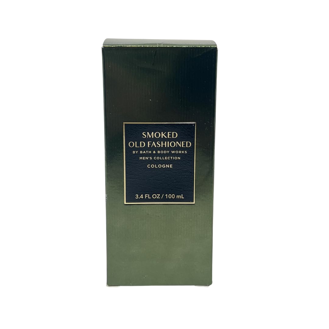 Bath and Body Works Smoked Old Fashioned Men's Fragrance 3.4 Ounces Cologne Spray