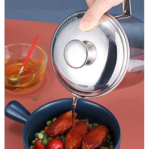 Bacon Grease Container,Kitchen Oil Container Can With Strainer And Anti-Slip Coaster Tray For Store Meat Frying Oil And Cooking Grease Storage #TOP6