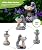 Nacome Solar Dog Garden Statues: Weatherproof Resin Decor