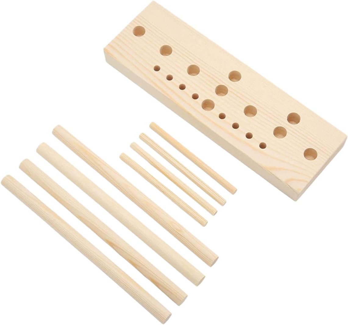VILLCASE Hair Bow Maker Tool Natural Ribbon Craft Bow Maker for DIY Wreath Decor Easy to Use