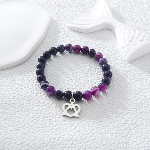 Image of Fullrainbow Adoption Symbol Charm Bracelet - Adoption Day Gifts, Party Decorations, Thank You Gift