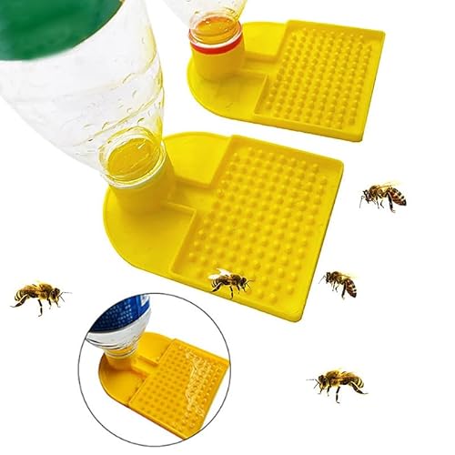 Bienen Wasser Feeder,Shibida 10PCS Bienentränke Bienen Eingang Feeder Flüssigkeit Fütterungsanlage Wasserspender Bienenstock Trinkschale Kunststoff Imkereibedarf Bienenfütterung Eingang Trinkschale