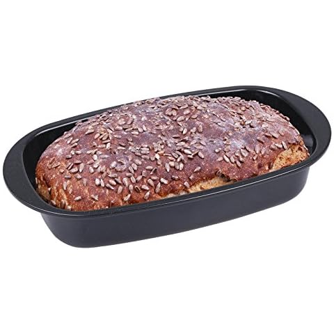 chg Brotbackform, Emaille, schwarz gesprenkelt Cover