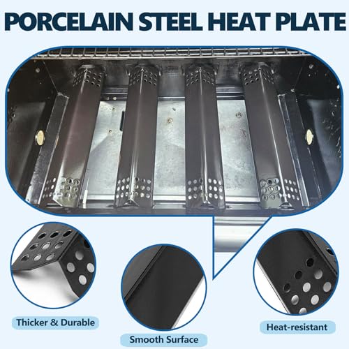 Image of SafBbcue Replacement Parts Kit for Nexgrill 4 burner 720-0830A 720-0830H 720-0783E 720-0783C 720-0830D Parts, Kenmore 122.33492410 122.33492411, Master Forge 1010037, BHG 720-0783W Replacement Parts