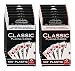 Cartamundi 100% Classic Plastic Playing Cards - 12 Pack - 6 Blue And 6 Red Decks