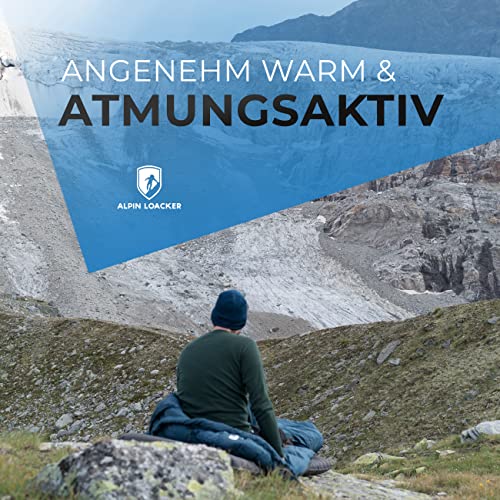 Daunenschlafsack Alpin Loacker für 3 Jahreszeiten