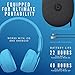 Beats Solo Pro Wireless Noise Cancelling On-Ear Headphones - Apple H1 Headphone Chip, Class 1 Bluetooth, Active Noise Cancelling, Transparency, 22 Hours of Listening Time - Light Blue