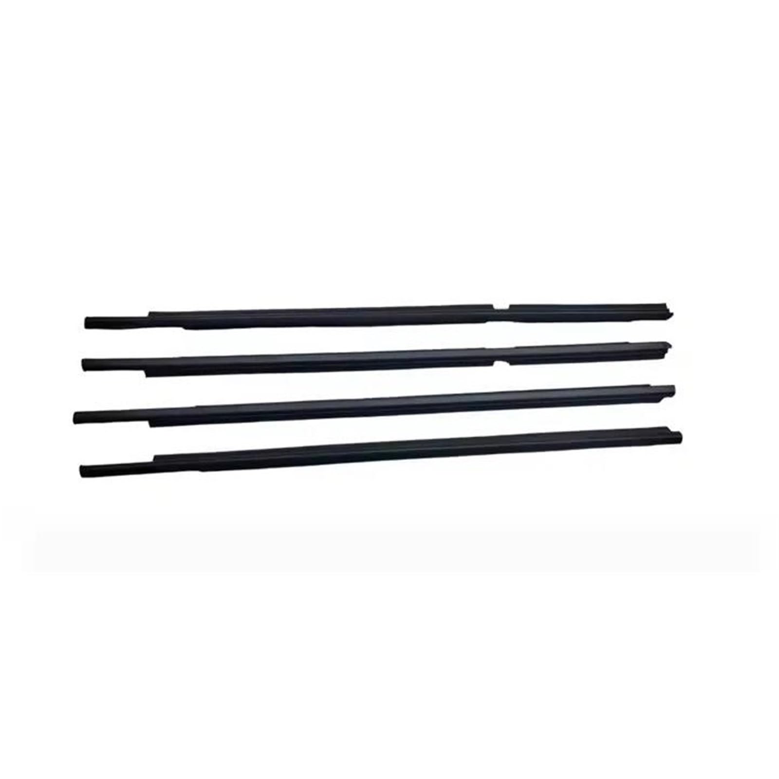 for Yaris 2005-2011 for Vitz 2005-2010 68160-52110 68210-52110 4 Pcs Outer Door Glass Weatherstrip Moulding ATGCBCAUF