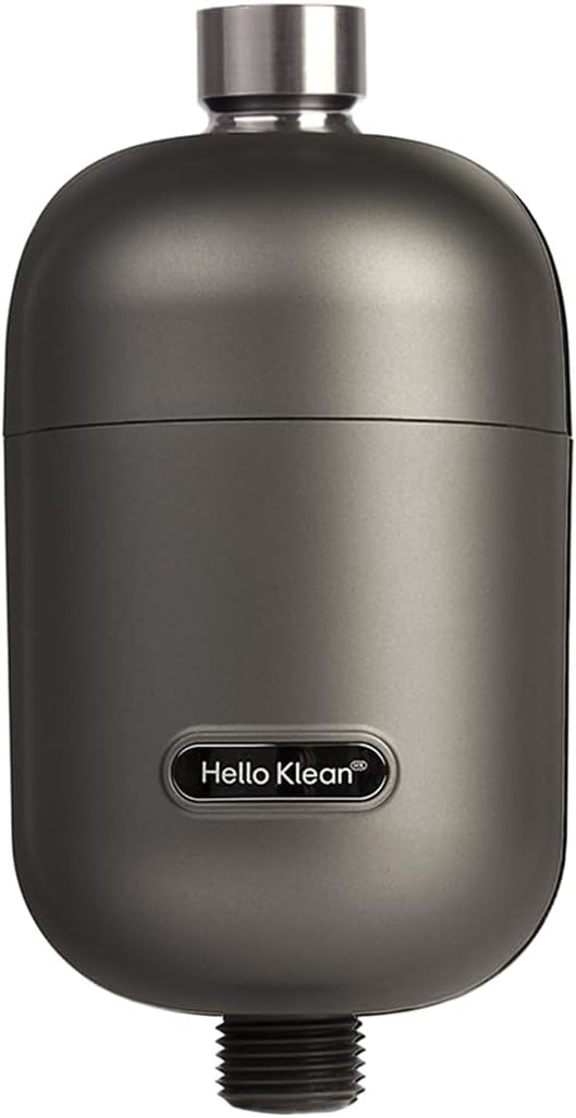 Shower Filter in Chrome - Filter Unwanted Metals, Chlorine & Impurities Found in Water - Improves Quality of Skin & Hair - Quick Easy Install for in-Line & Electric Shower