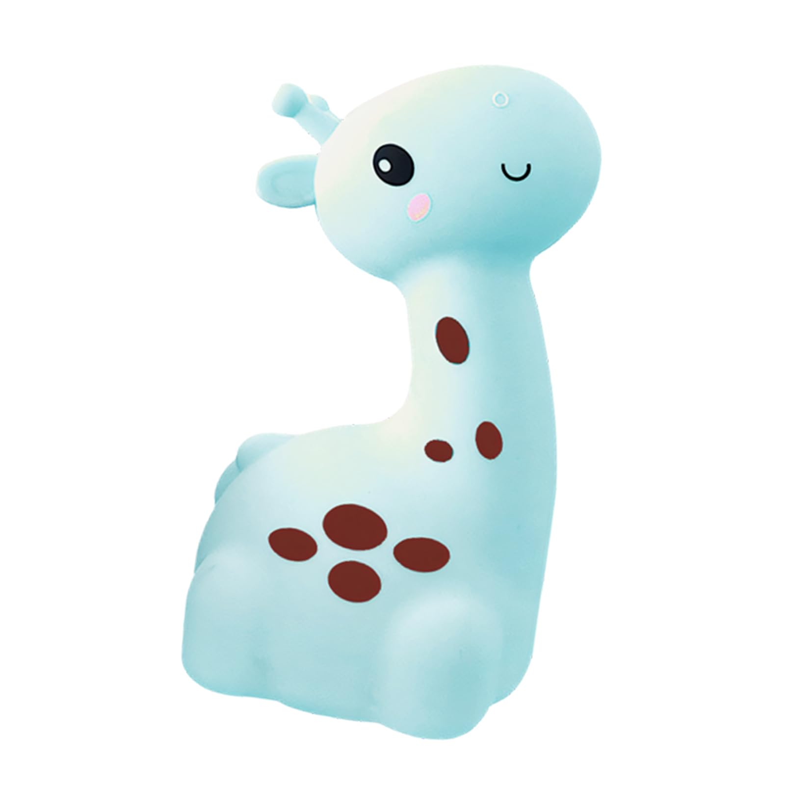 Kaeltsyn Giraffe Shape Silicone Night Light USB Rechargeable Touch Control Multicolor Glowing Portable Children Lamp for Bedside Dimmable Children Bedside Lamp