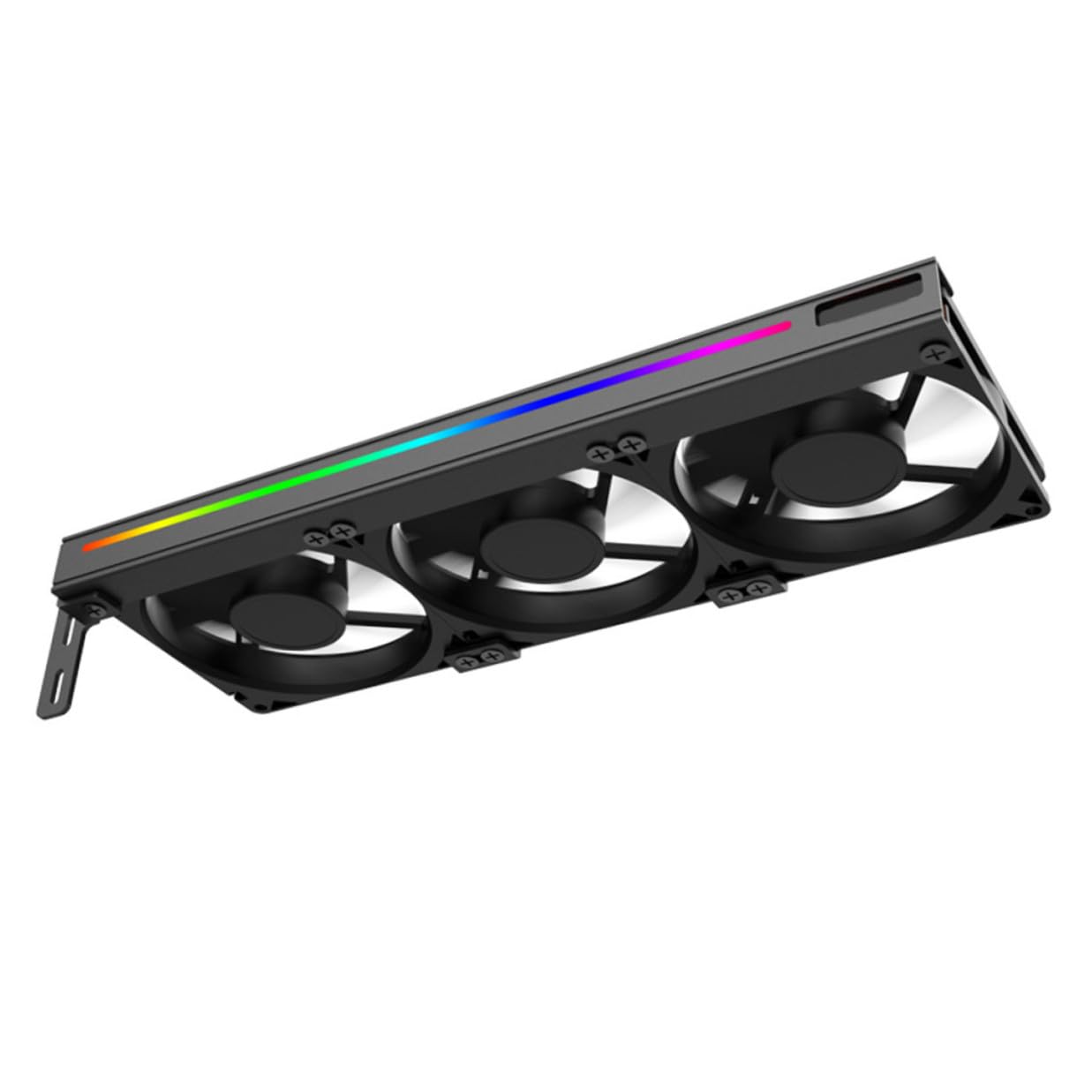 Argb 5v Graphic Card Cooler with Silent Gpu Fan Small Pci Video Card Cooling Fan for Desktop Computer Internal Accessory for Gaming Pcs