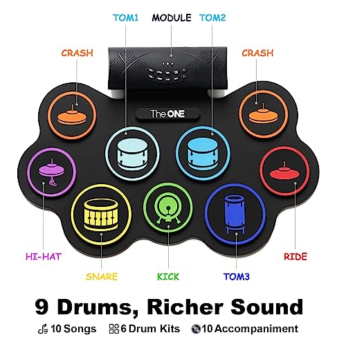 Professional Electric Drum Pad Set