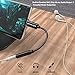 USB C to 3.5mm Headphone Jack Adapter, USB Type C to 3.5mm Audio Jack Dongle Cable Compatible with Pixel 4 3 2 XL,Samsung Galaxy S21/S20+/S20 Ultra/Note 20/10/10+/A80, OnePlus 6T/7T/7pro/8, iPad Pro