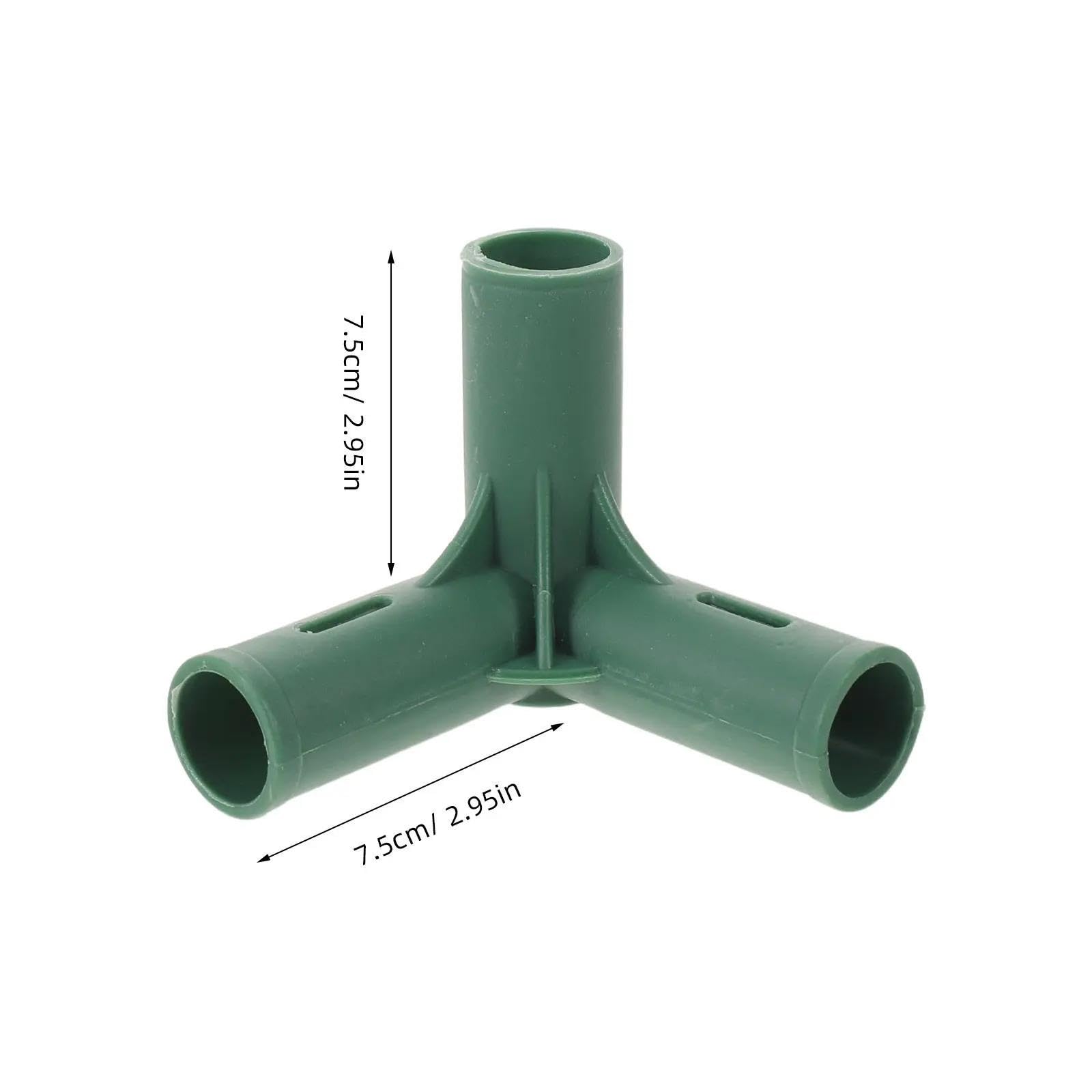 Raccord pour Serre Connecteur d'angle de Serre 12 pièces