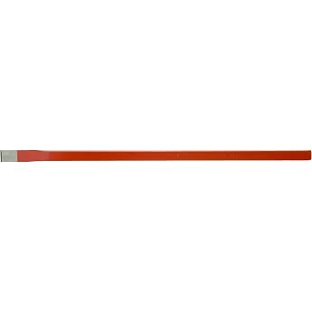 Connex COX658300 Electrician's Chisel Octagonal of Chrome-Vanadium Steel Silver/Red 300 x 8 x 10 mm