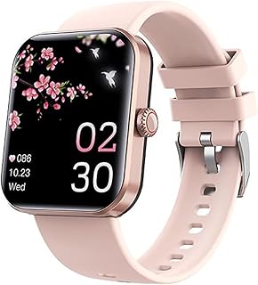 2023 Newly Blood Glucose Monitoring Smartwatch, Non-invasive Blood Glucose Test Smart Watch, Non-invasive Blood Sugar Test Smart Watch Fitness Intelligent Watch Pink